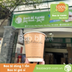 Ly giấy Trốn Để Dừng Chân Coffee Academy