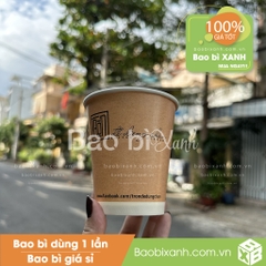 Ly giấy Trốn Để Dừng Chân Coffee Academy