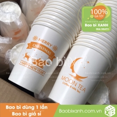 Ly giấy Moon Coffee & Milktea