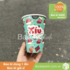 Ly giấy Xíu Mẫu Giáng Sinh