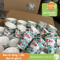 Ly giấy Xíu Mẫu Giáng Sinh