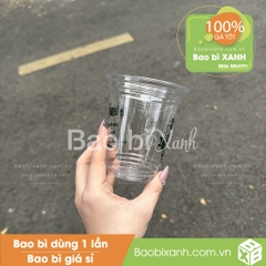 Ly nhựa Lọ Lem Coffee