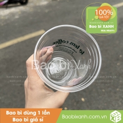 Ly nhựa Lọ Lem Coffee