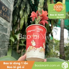 Ly giấy Tropical Mẫu Mới