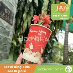Ly giấy Tropical Mẫu Mới