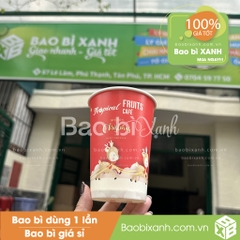 Ly giấy Tropical Mẫu Mới