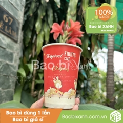 Ly giấy Tropical Mẫu Mới