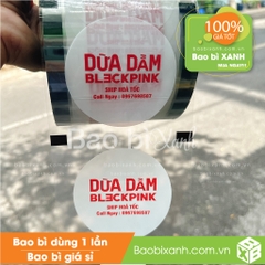 Cuộn màng ép dừa dầm Blackpink