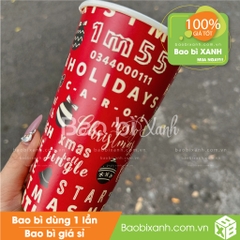 Ly giấy 1m55 Mẫu Noel 2024