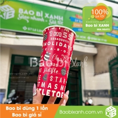 Ly giấy 1m55 Mẫu Noel 2024
