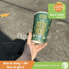 Ly giấy Chợ Cà Phê (Mẫu Tháng 11)