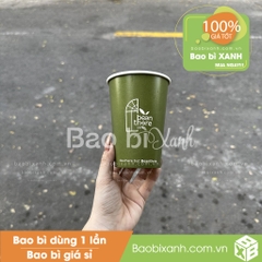 Ly giấy Bean There Cafe