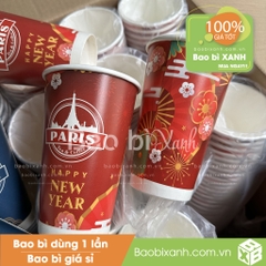 Ly giấy Paris Tea & Coffee