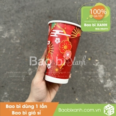 Ly giấy Paris Tea & Coffee