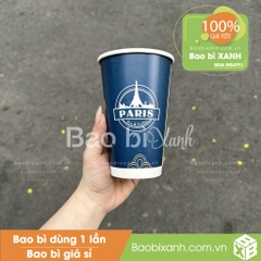 Ly giấy Paris Tea & Coffee