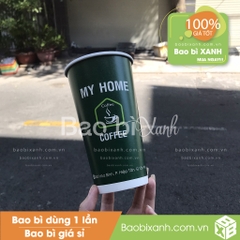 Ly giấy My Home Coffee