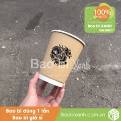 Ly giấy Rồng Cafe