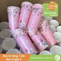 Ly giấy Roncha Taiwan Bubble Tea