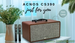 DÀN ÂM THANH DI ĐỘNG ACNOS CS390