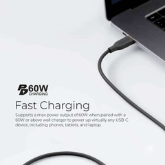 Cáp Sạc Nhanh PD60W Mazer Infinite.LINK 3 USB-C to USB-C
