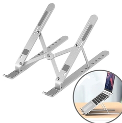 Standy Giá Đỡ Tản Nhiệt Laptop, iPad Xếp Gọn Thông Minh Chất Liệu Hợp Kim Cao Cấp Chắc Chắn