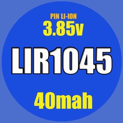 Pin Tai Nghe Bluetooth Nén Tròn Li-ion LIR1040, LIR1045, LIR1054, LIR1154, LIR1254 - 3.85V
