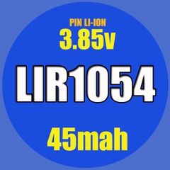 Pin Tai Nghe Bluetooth Nén Tròn Li-ion LIR1040, LIR1045, LIR1054, LIR1154, LIR1254 - 3.85V