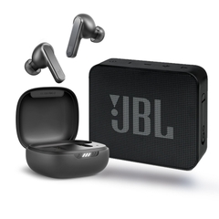 Combo Tai Nghe Chống Ồn JBL Live Pro 2 TWS True Wireless vs Loa JBL Go Essential