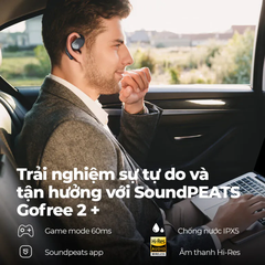 Tai Nghe Móc Tai Open Ear SoundPEATS GoFree 2+ Like New