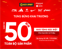 TƯNG BỪNG KHAI TRƯƠNG MAXXSPORT DIAMOND PLAZA