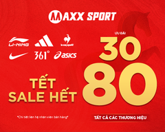 TẾT ĐẸP MÃ CÙNG LOẠT DEAL TỚI 80% TẠI MAXXSPORT