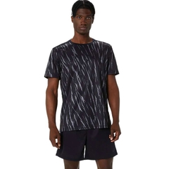 Áo thun tập luyện ASICS Nam SEASONAL ALLOVER PRINT SHORT SLEEVE TOP 2031E692.001