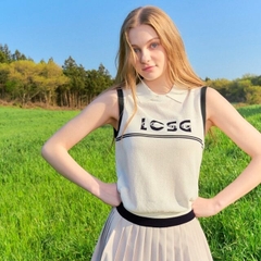 Áo len gile le coq golf Nữ GQ322LKV71-LBGE