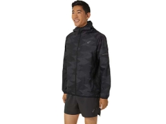 Áo khoác chạy bộ Nam ASICS PACKABLE GRAPHIC JACKET 2011D013.001