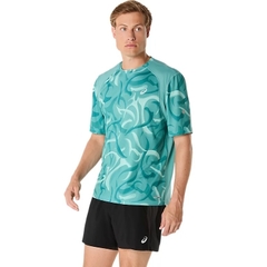 Áo T-shirt chạy bộ ASICS ROAD LITE-SHOW SS TOP Nam - 2011D095.300