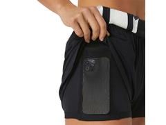 Quần short Nữ Asics Metarun Split short 2012C858.001