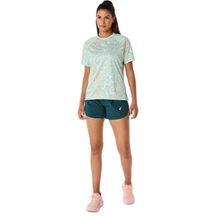 Áo T-shirt chạy bộ ASICS ROAD LITE-SHOW SS TOP Nữ - 2012D073.300