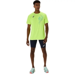 Áo T-shirt chạy bộ ASICS TRACK GRAPHIC SHORT SLEEVE TOP Nam - 2091A747.751