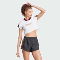 Áo jersey Lửng adidas 3 Sọc Ngắn Tiro Nữ - IW6800