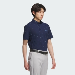 Áo Polo golf adidas Monogram Nam - JF6300