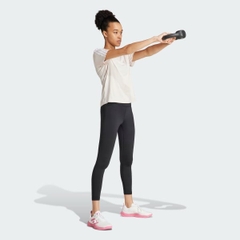 Áo T-shirt tập luyện 3 sọc Nữ adidas - IS4214