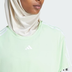 Áo T-shirt tập luyện 3 sọc Nữ adidas - IS4213
