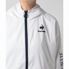 Áo khoác gió le coq sportif nữ - QMWUJF31-WH