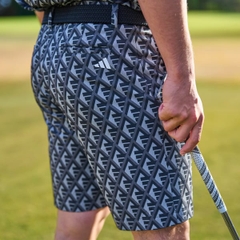 Quần short golf adidas phủ hoạ tiết Nam - IN9028