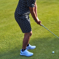 Quần short golf adidas phủ hoạ tiết Nam - IN9028