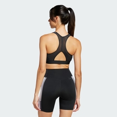 Áo bra tập luyện adidas Medium Support Powerimpact 3 sọc Nữ - JH1458