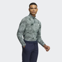 Áo polo dài tay golf Nam adidas - HG8222