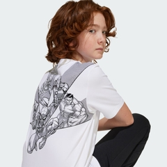 Áo T-shirt trẻ em adidas Marvel Superheroes Unisex - JF3636