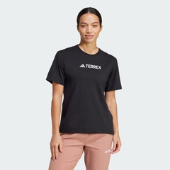 Áo T-shirt leo núi adidas Logo Classic Terrex Nữ - JF9131
