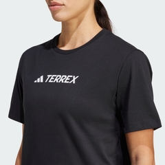 Áo T-shirt leo núi adidas Logo Classic Terrex Nữ - JF9131